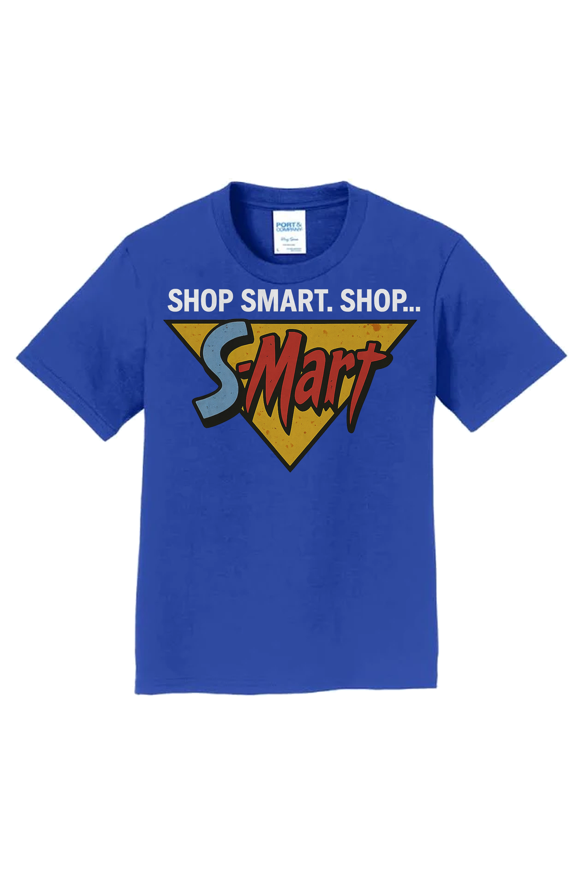 Shop Smart T-Shirt - royal blue