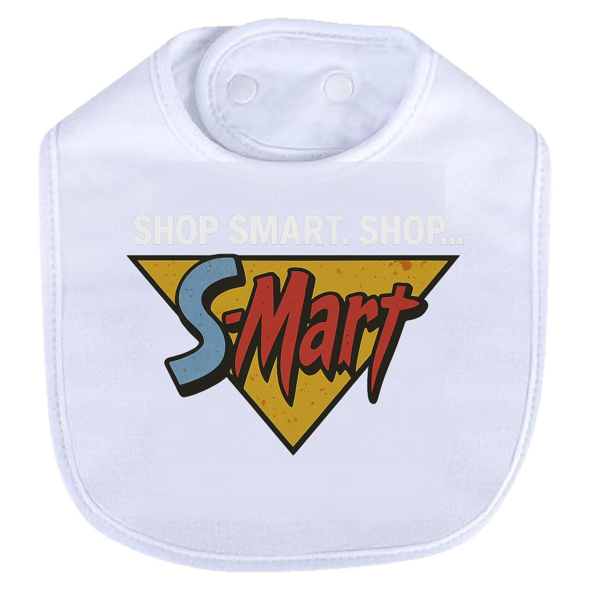 Shop Smart Bib - white