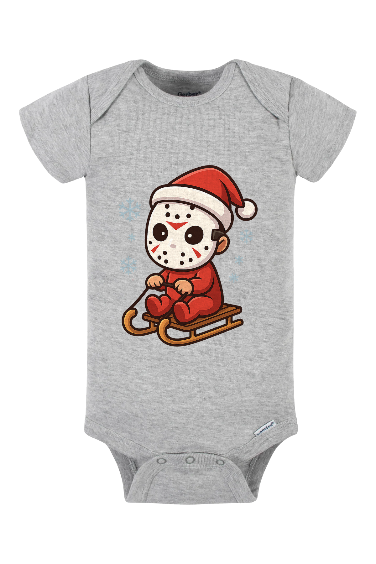 Slay Ride Onesie - gray