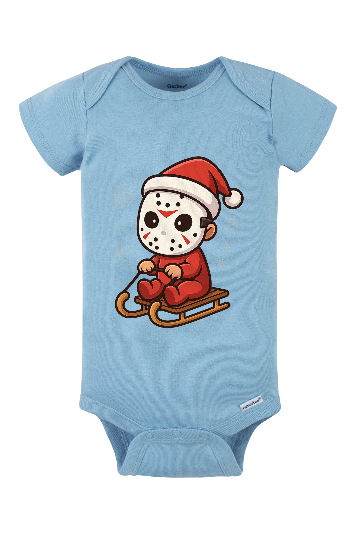 Slay Ride Onesie - light blue