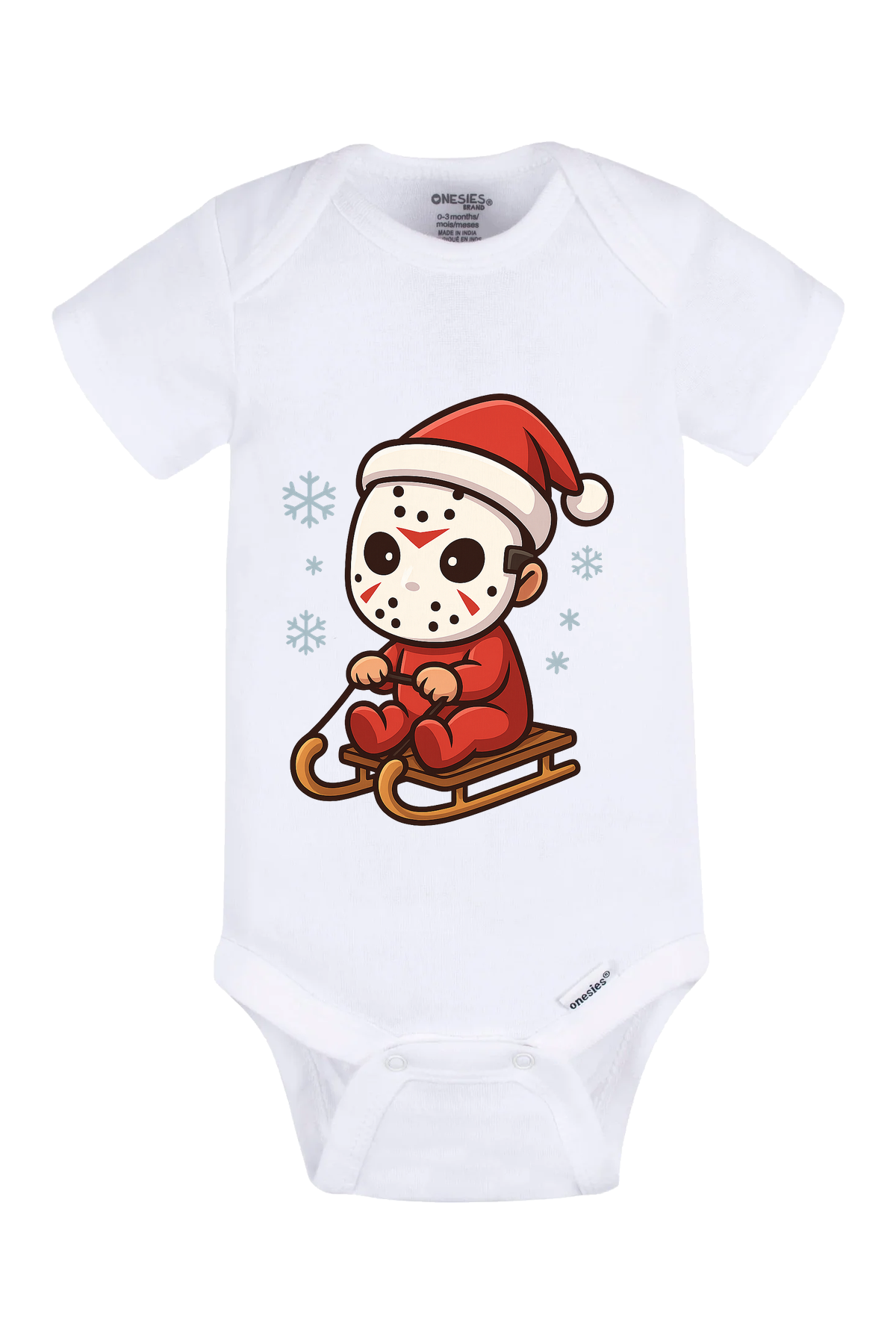 Slay Ride Onesie - white