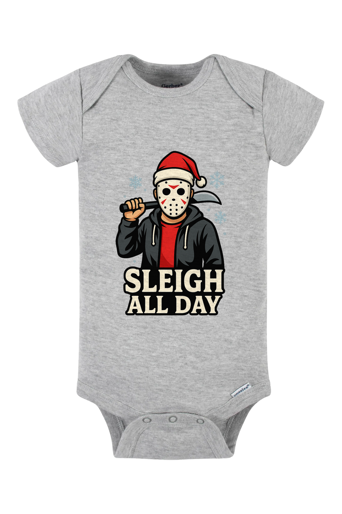 Sleigh All Day Onesie - white
