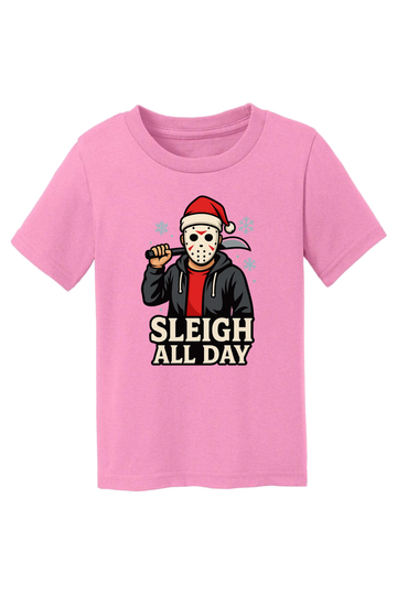 Sleigh All Day T-Shirt - pink