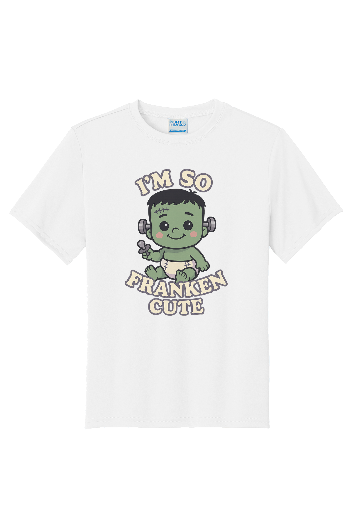 So Franken Cute Baby T-Shirt - white