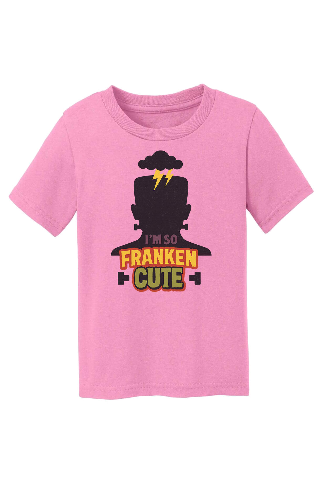 So Franken Cute Character T-Shirt - pink
