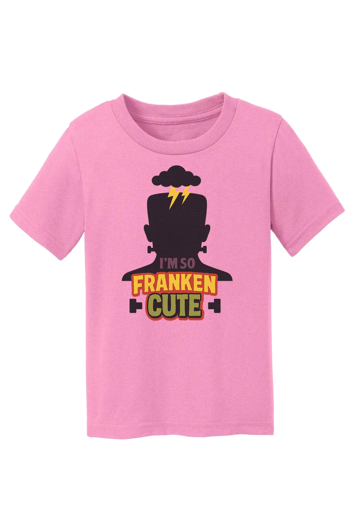 So Franken Cute Character T-Shirt - pink