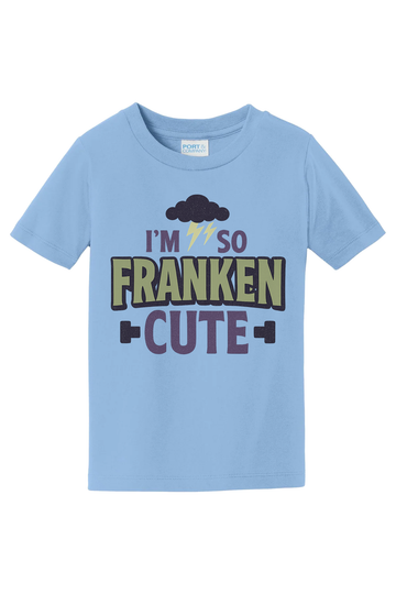 So Franken Cute Cloud T-Shirt - light blue