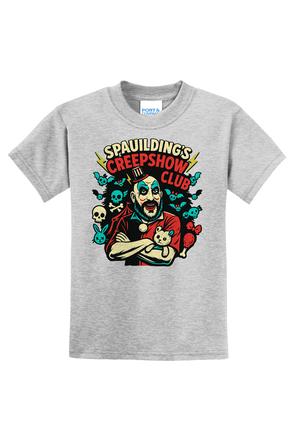 Spaulding Creep Show Club T-Shirt - gray