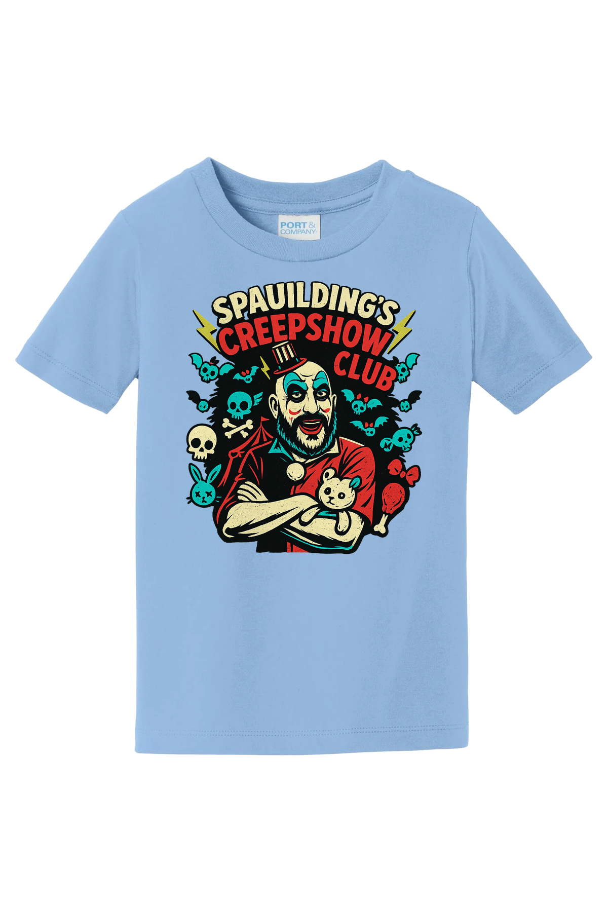 Spaulding Creep Show Club T-Shirt - light blue