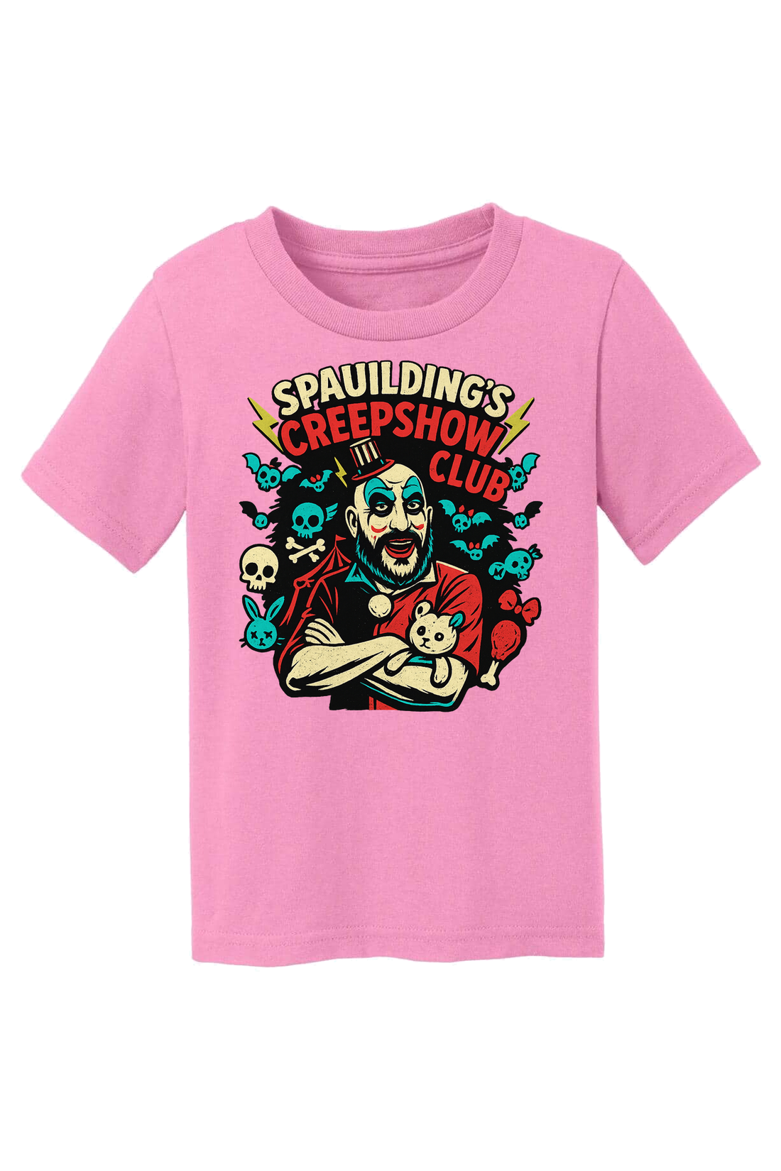 Spaulding Creep Show Club T-Shirt - pink