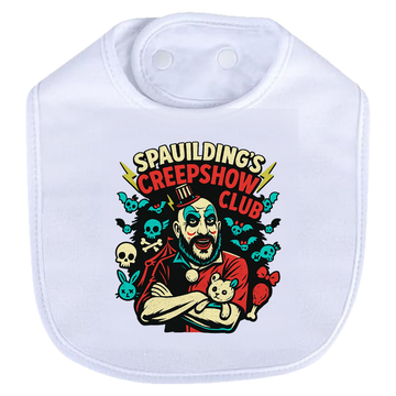 Spaulding Creep Show Club Bib - white