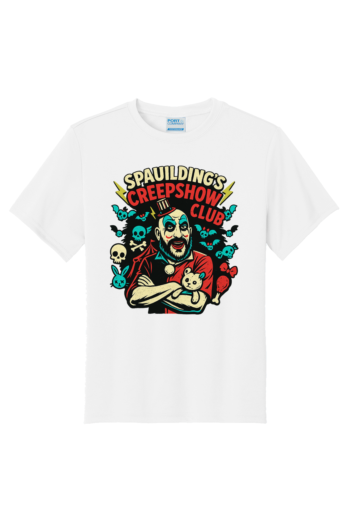 Spaulding Creep Show Club T-Shirt - white