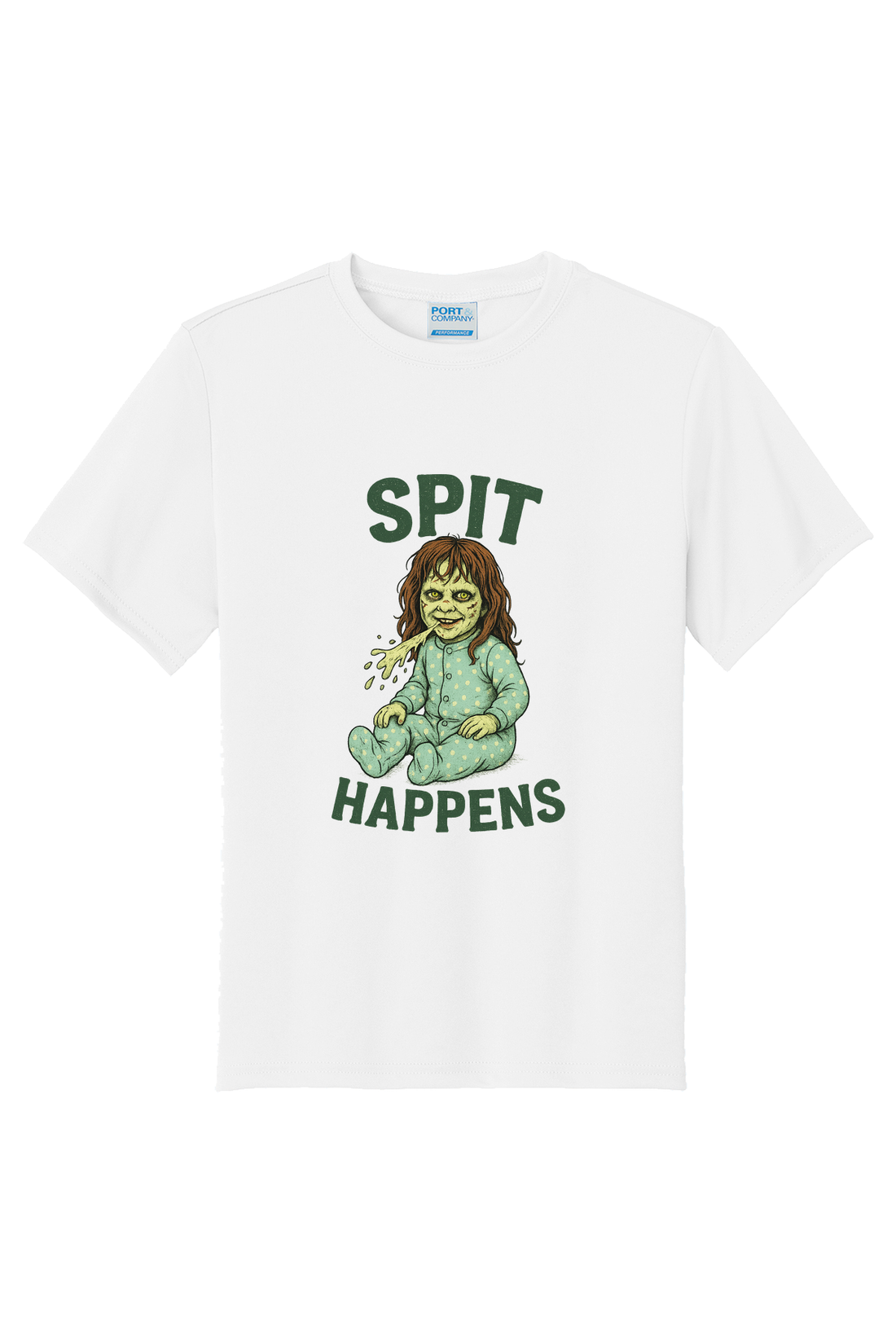 Spit Happens T-Shirt - black