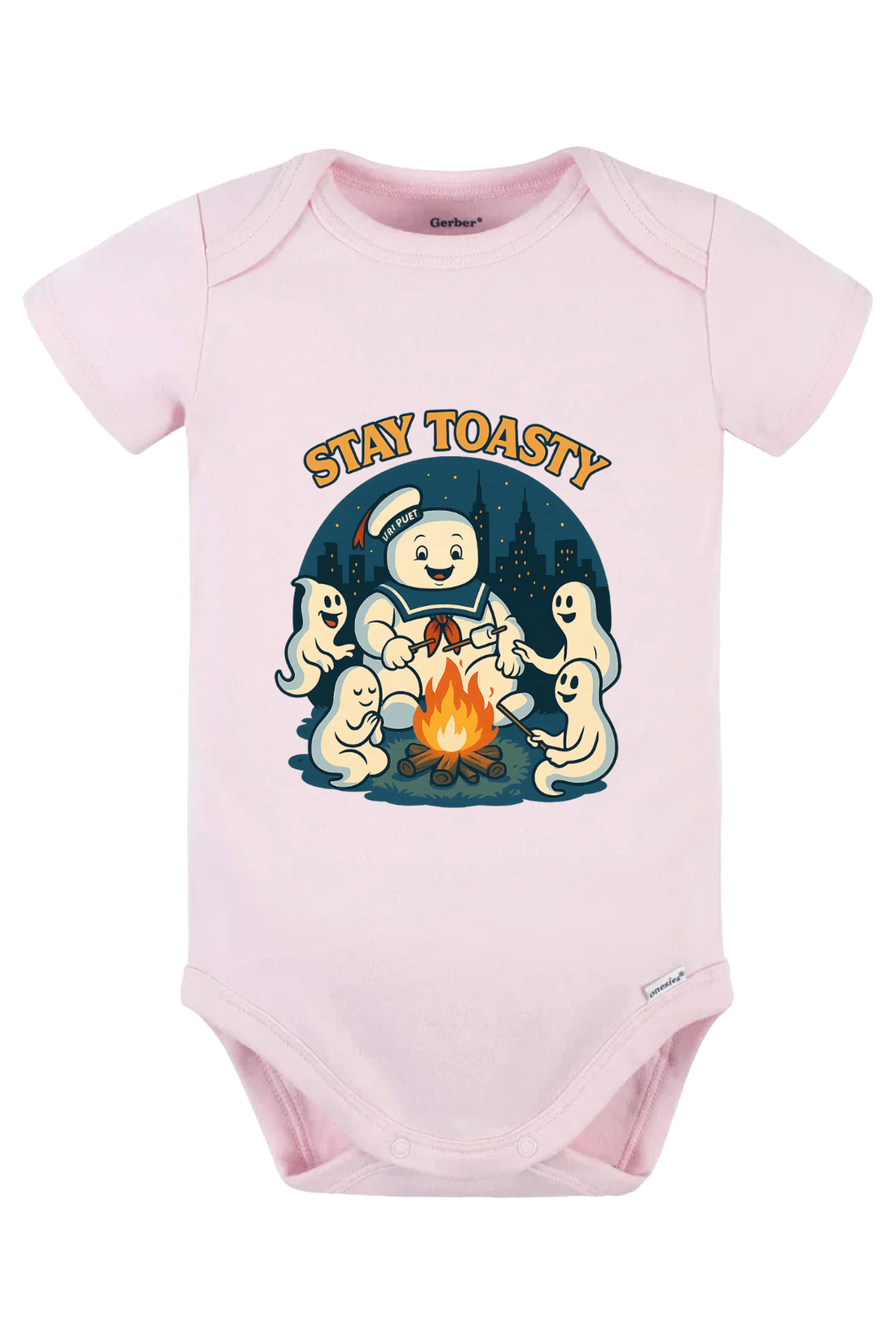 Stay Toasty Onesie - pink