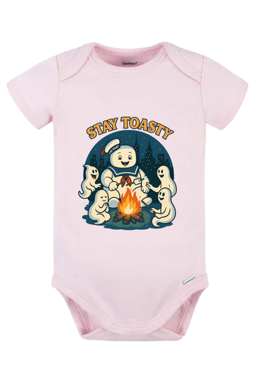 Stay Toasty Onesie - pink