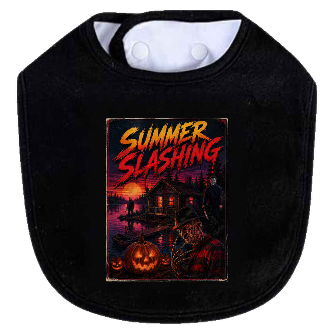 Summer Slashing 2 Bib - white