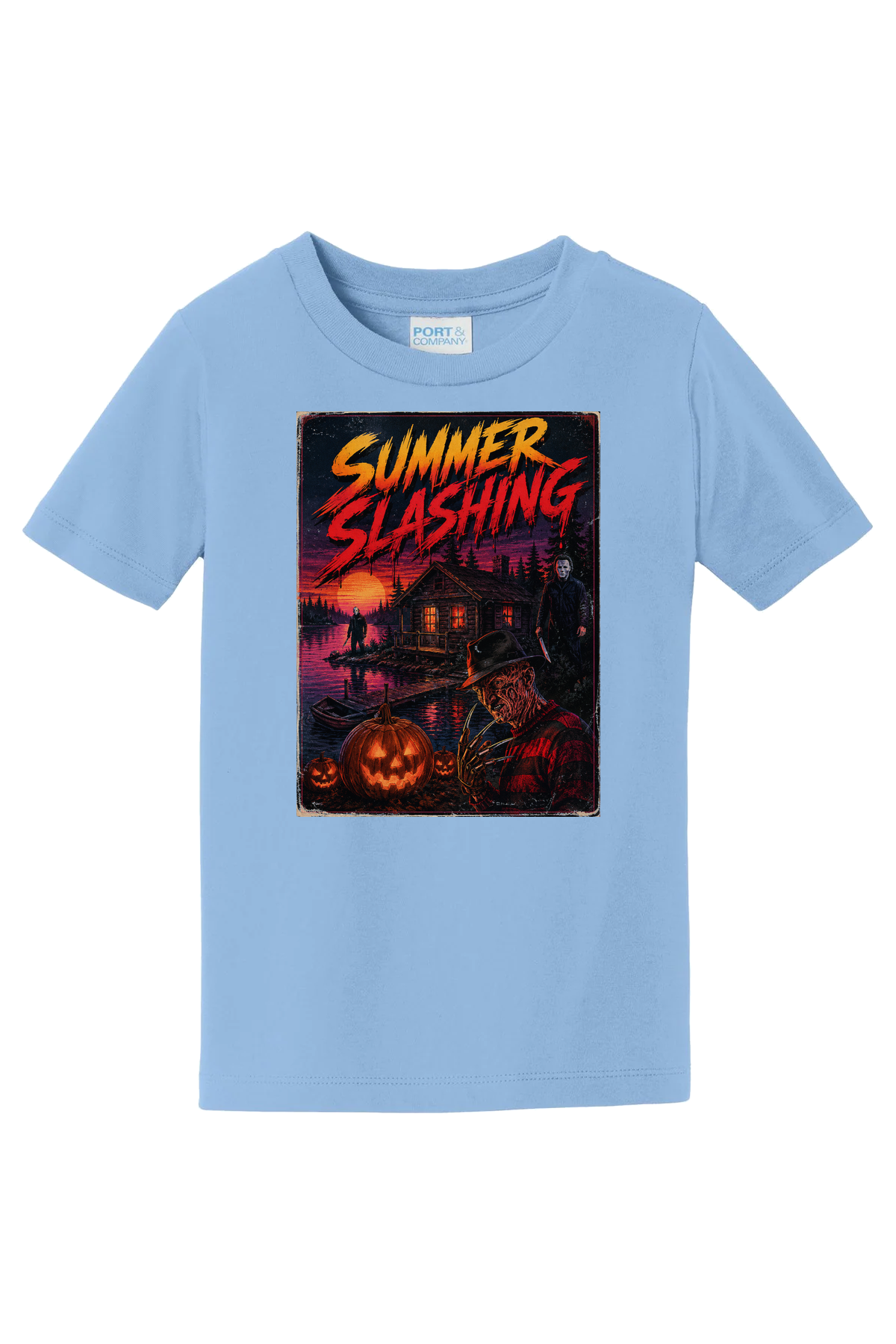 Summer Slashing 2 T-Shirt - light blue