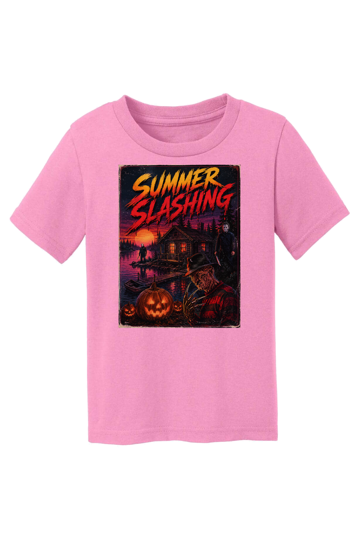 Summer Slashing 2 T-Shirt - pink