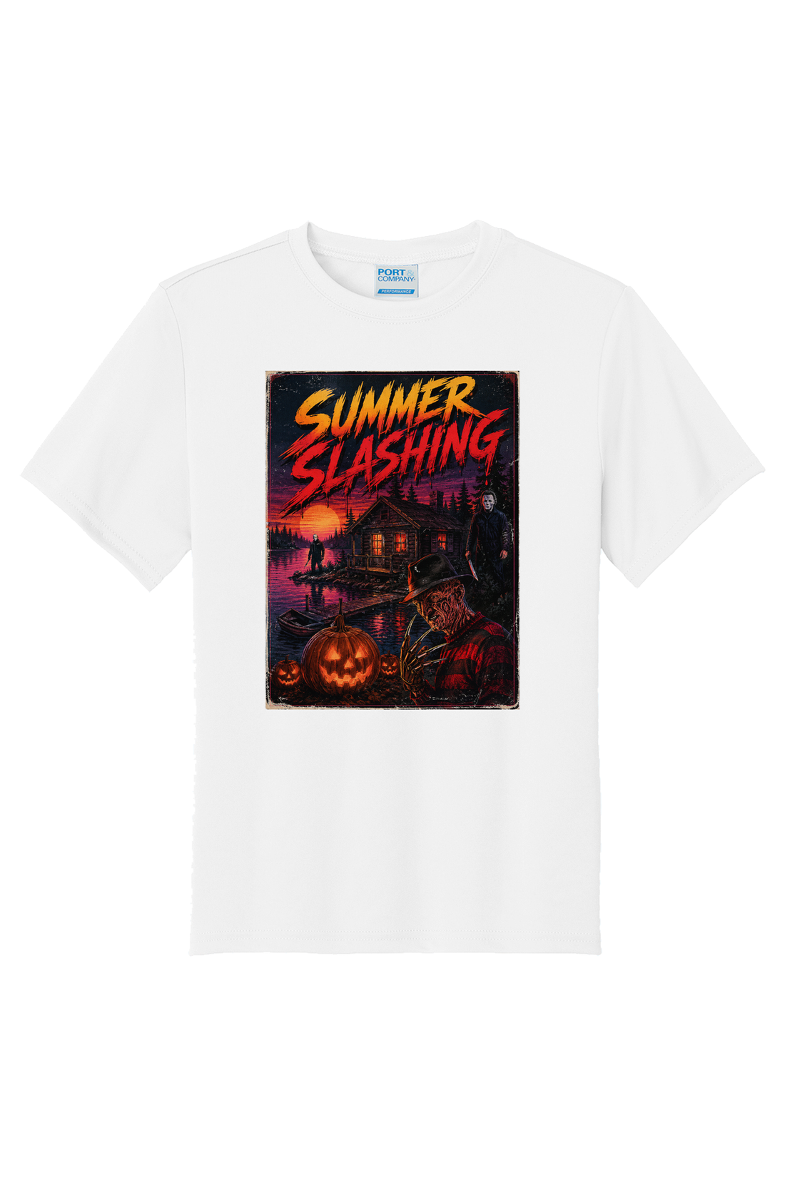 Summer Slashing 2 T-Shirt - white