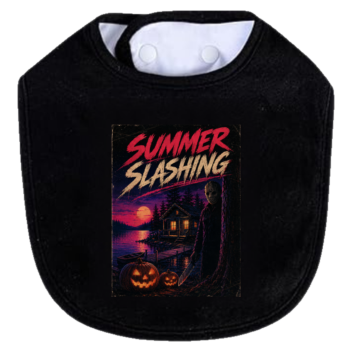 Summer Slashing Bib - black