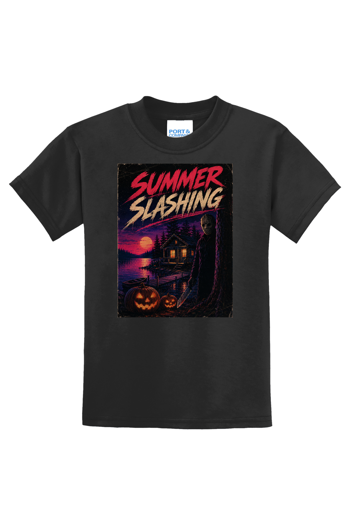 Summer Slashing T-Shirt - black