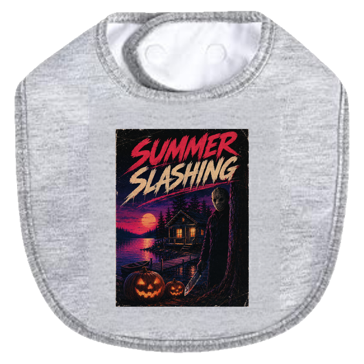 Summer Slashing Bib - gray