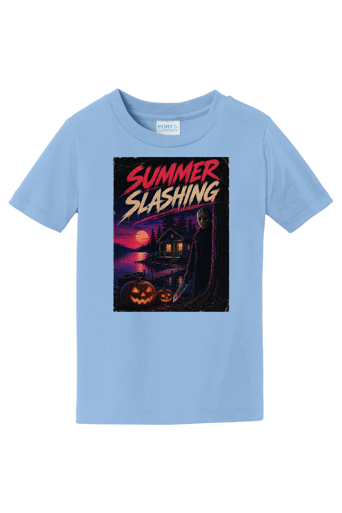 Summer Slashing T-Shirt - light blue