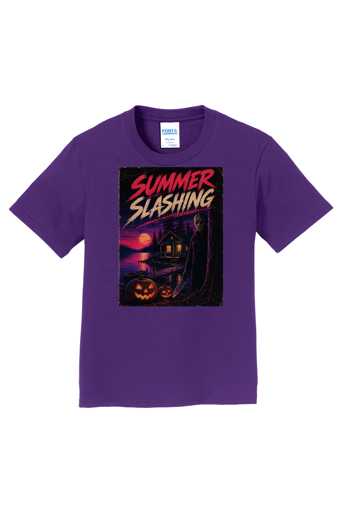 Summer Slashing T-Shirt - purple