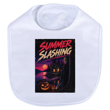 Summer Slashing Bib - white