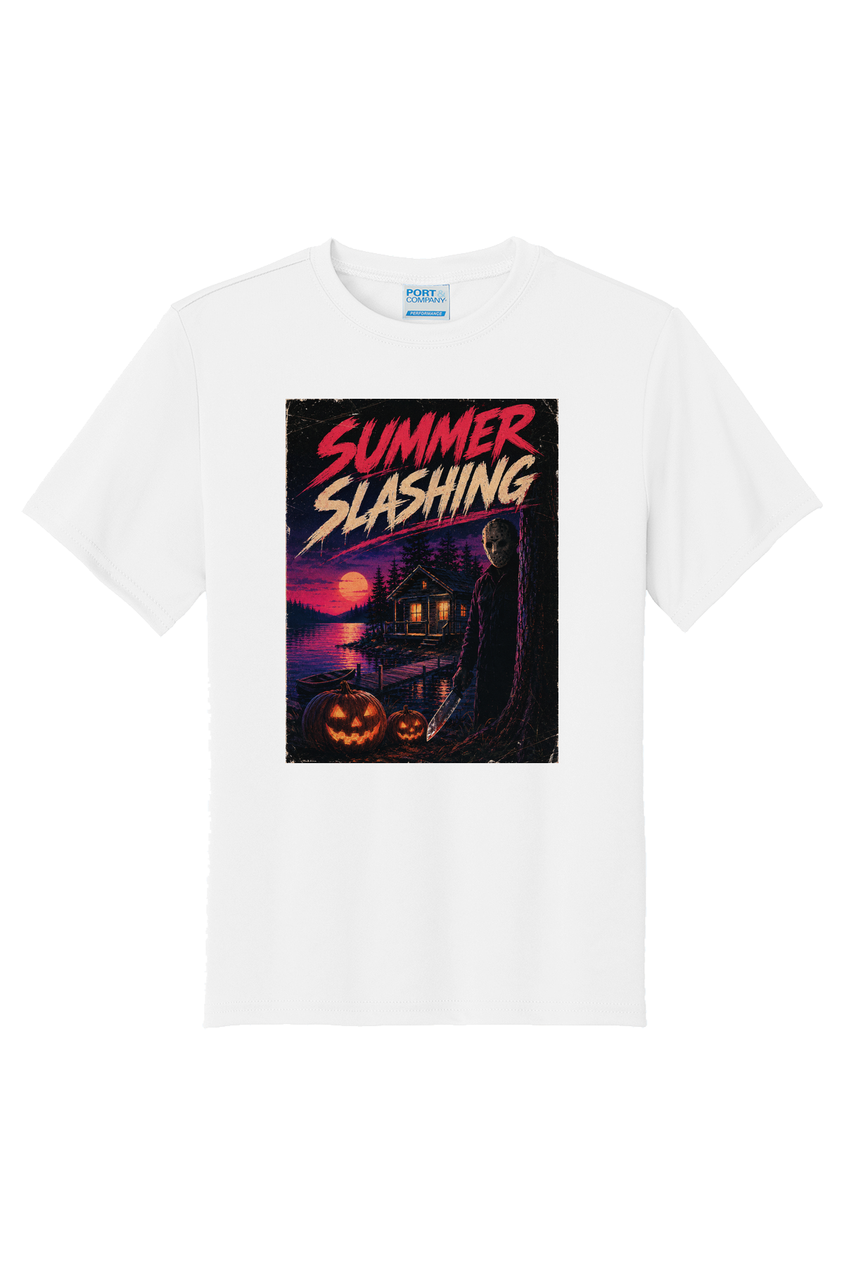 Summer Slashing T-Shirt - white