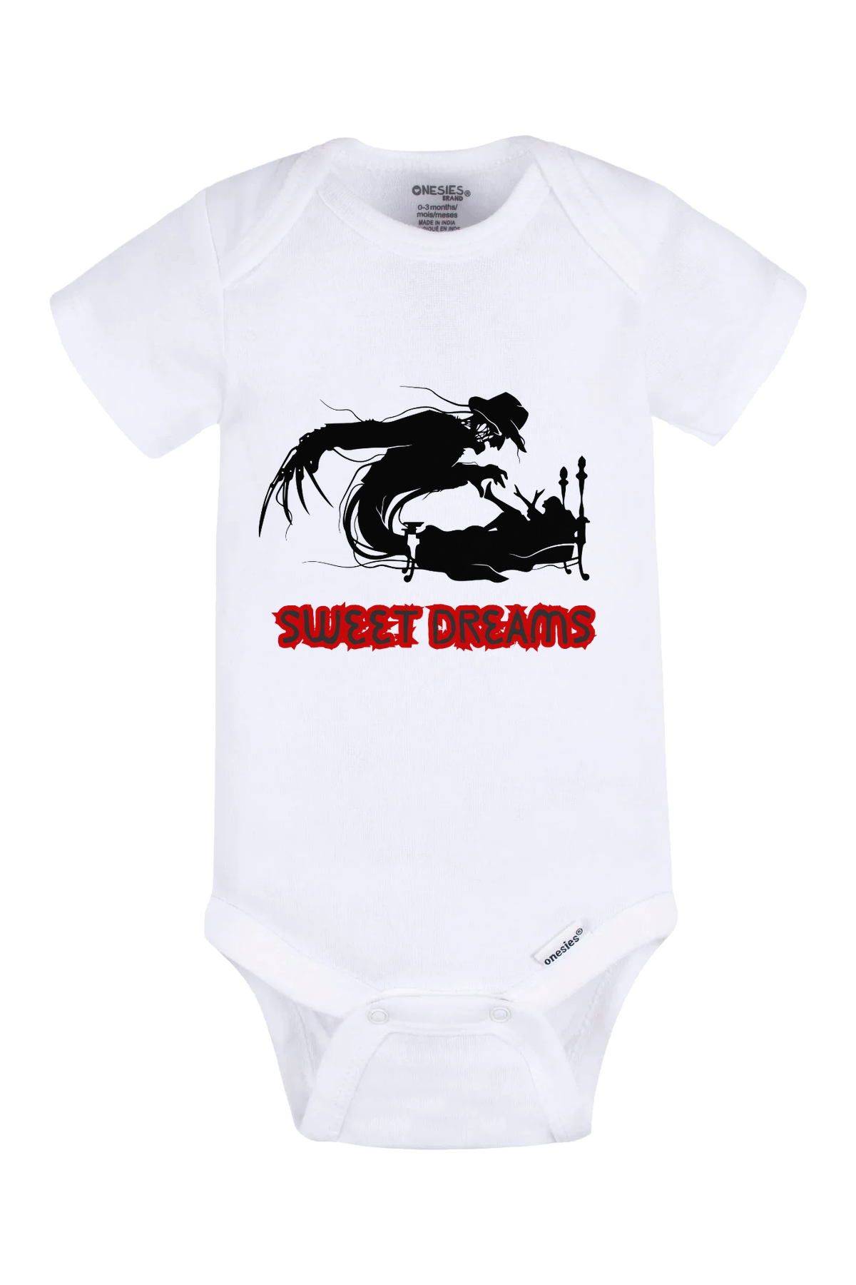 Sweet Dreams Onesie - white