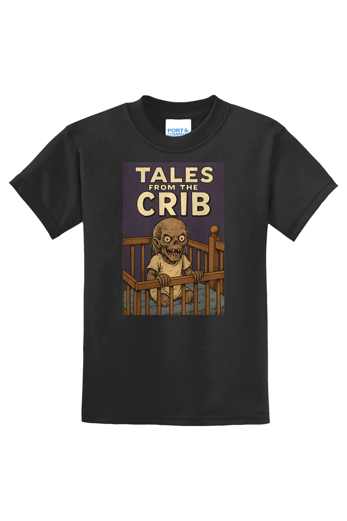 Tales Crib Comic T-Shirt - black
