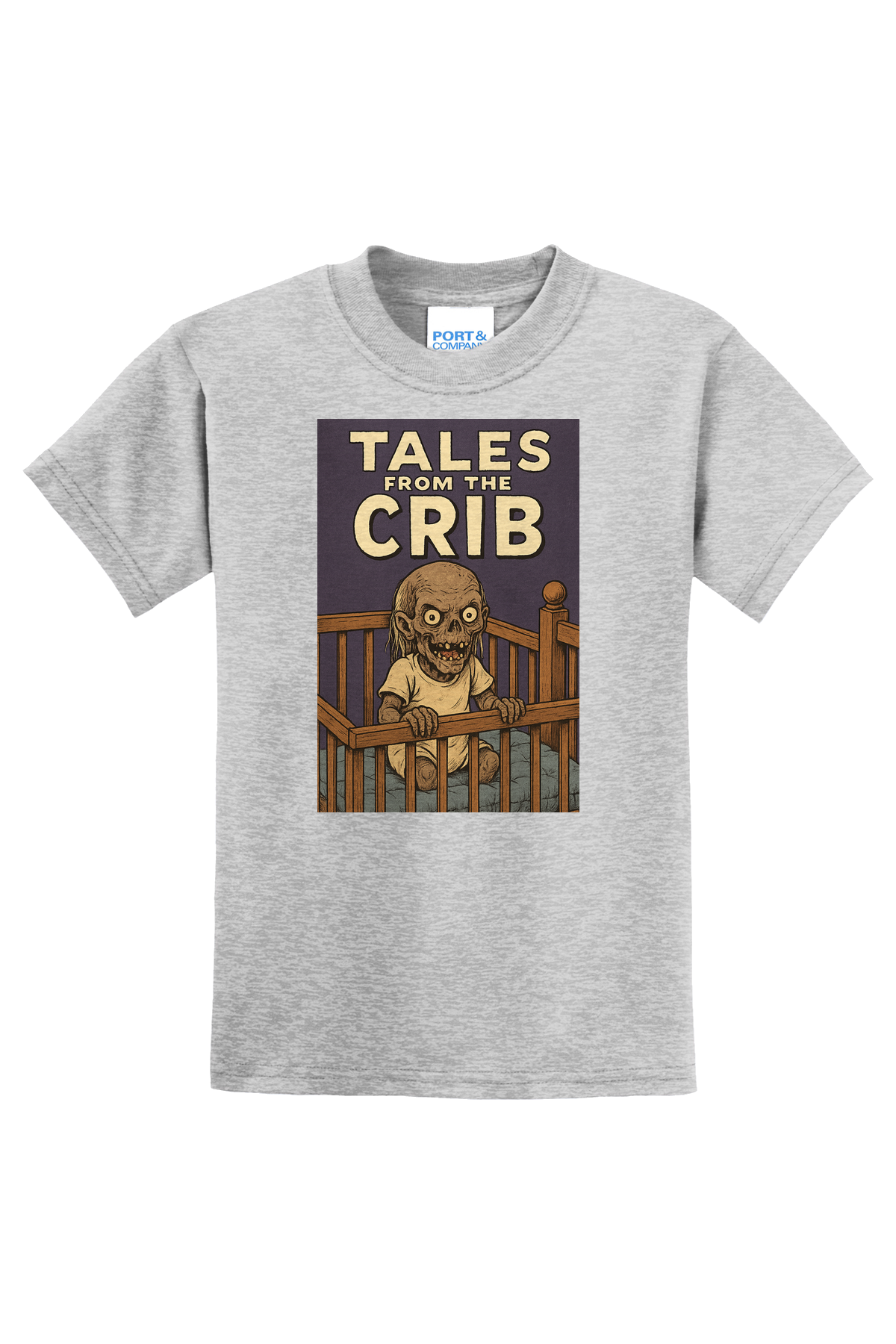 Tales Crib Comic T-Shirt - gray