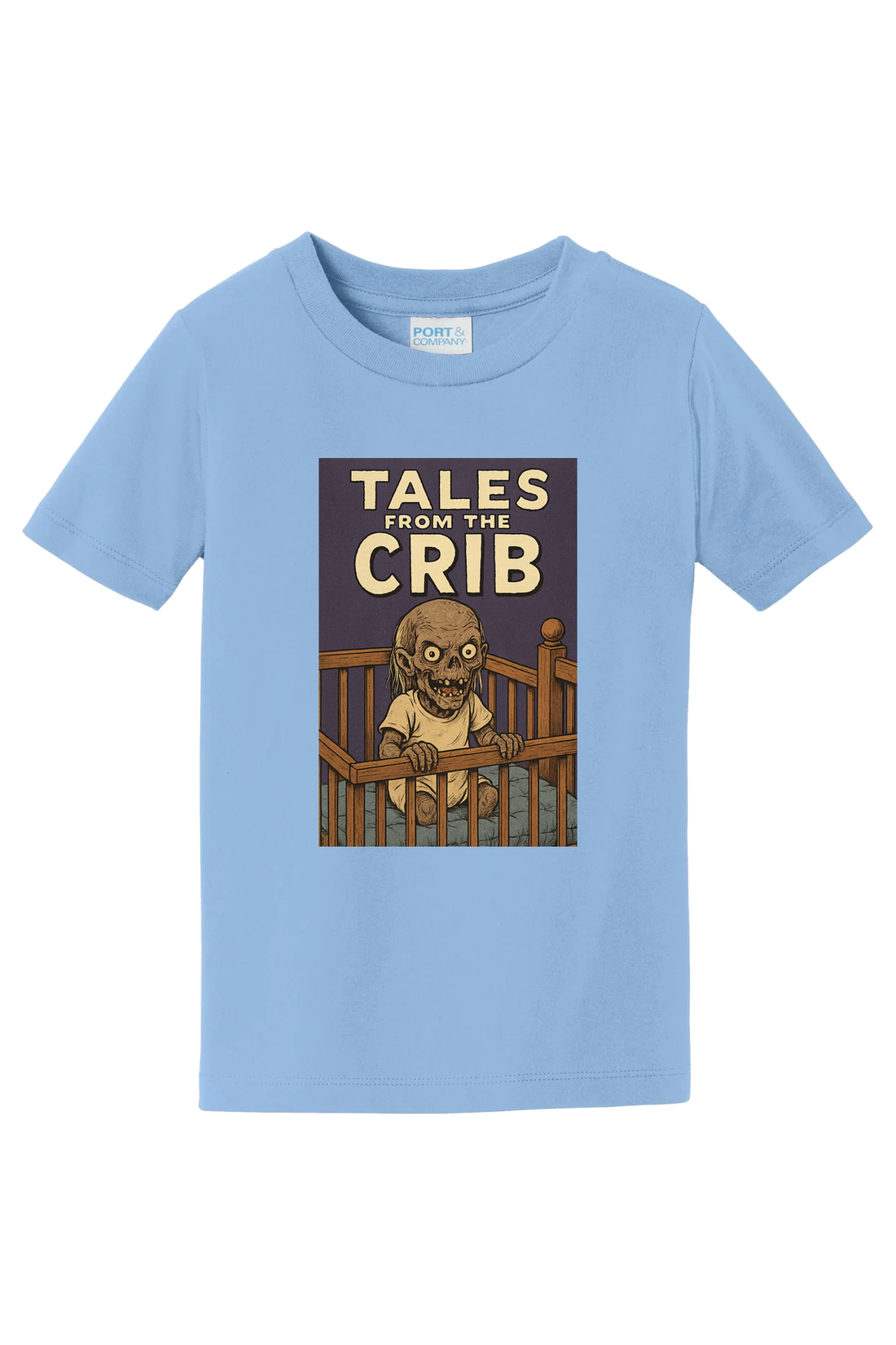 Tales Crib Comic T-Shirt - light blue