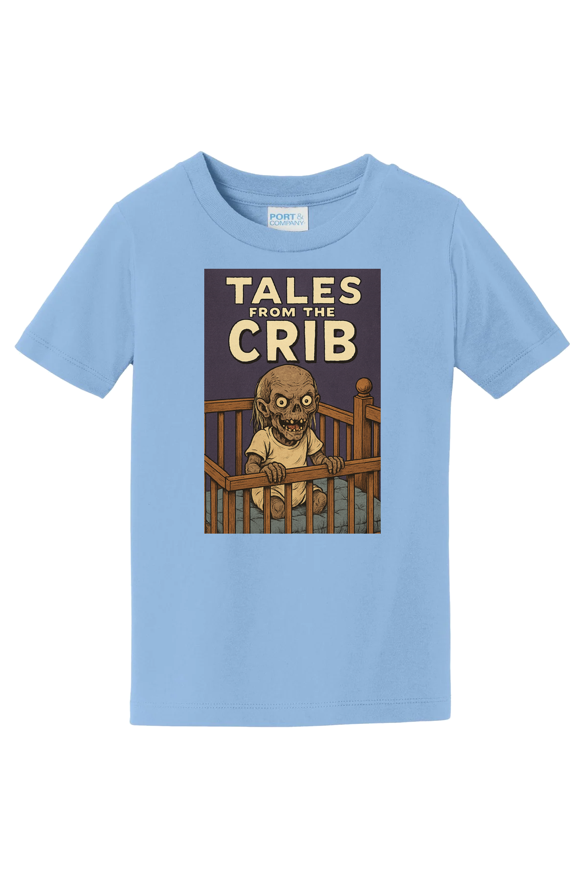Tales Crib Comic T-Shirt - light blue