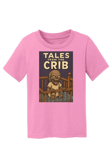 Tales Crib Comic T-Shirt - pink