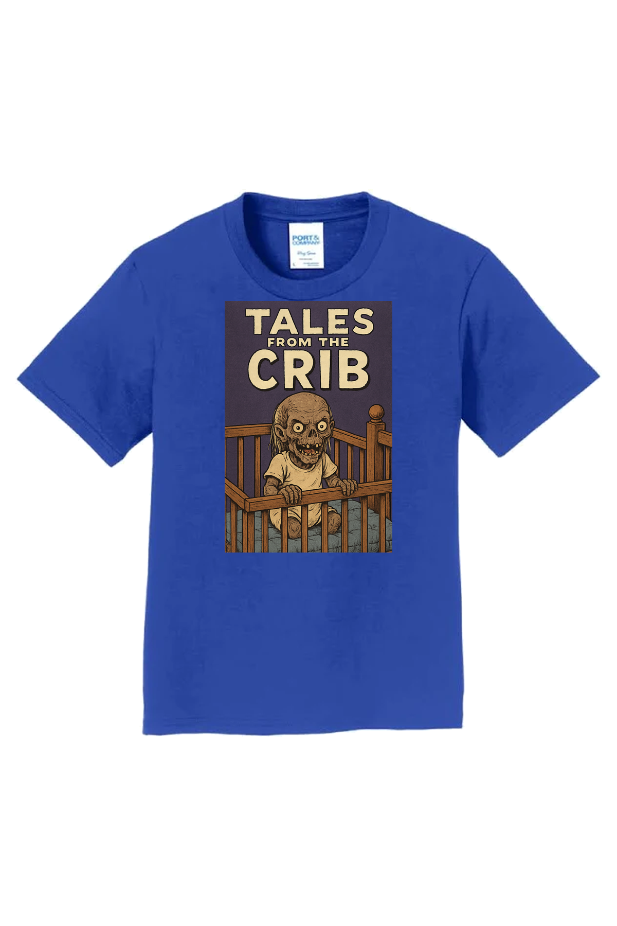 Tales Crib Comic T-Shirt - royal blue
