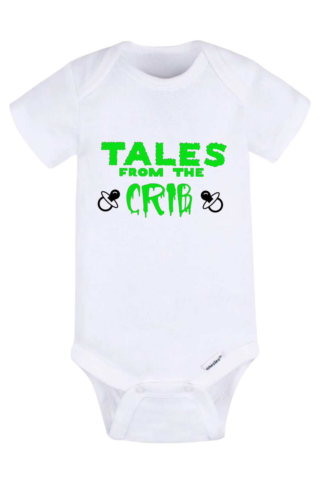 Tales From The Crib Green Onesie