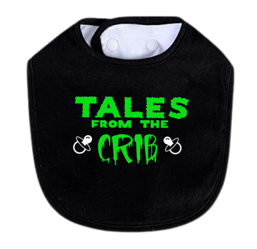 Tales From The Crib Green Bib