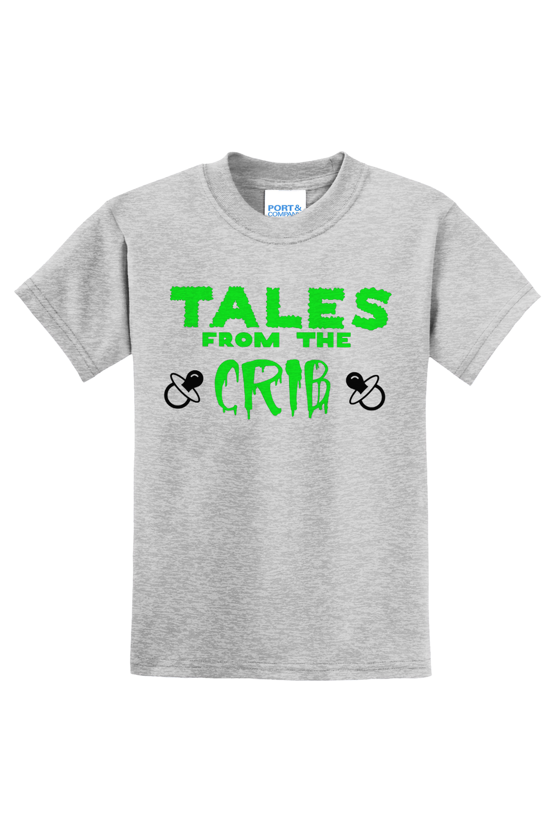 Tales From The Crib Green T-Shirt - black