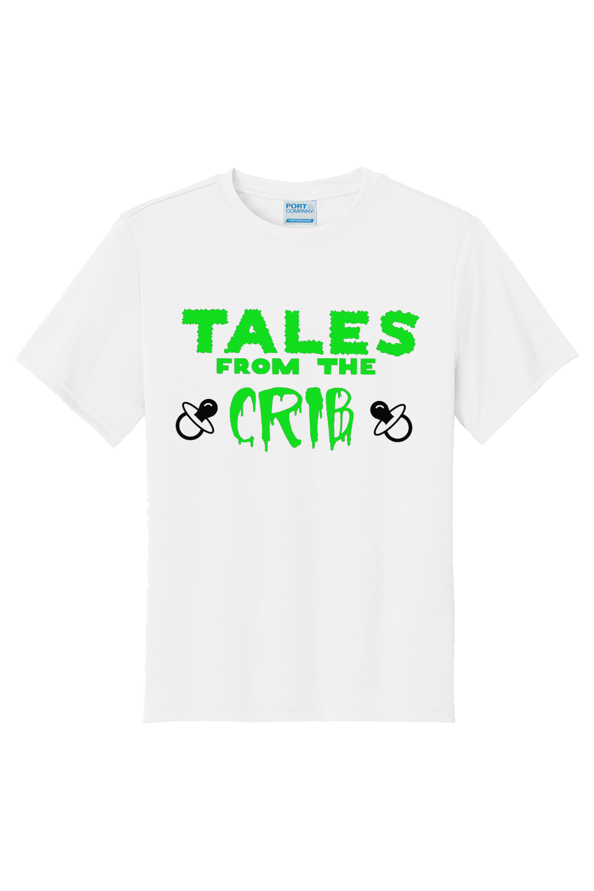Tales From The Crib Green T-Shirt - white