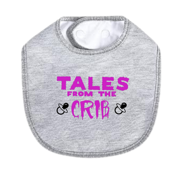 Tales From The Crib Purple Bib