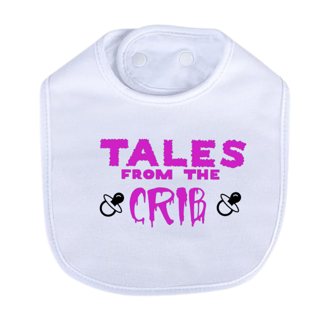Tales From The Crib Purple Bib