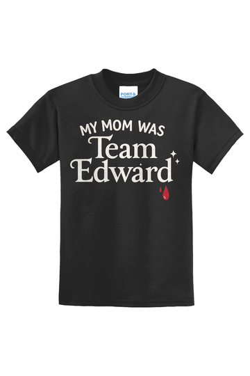 Team Edward T-Shirt - black