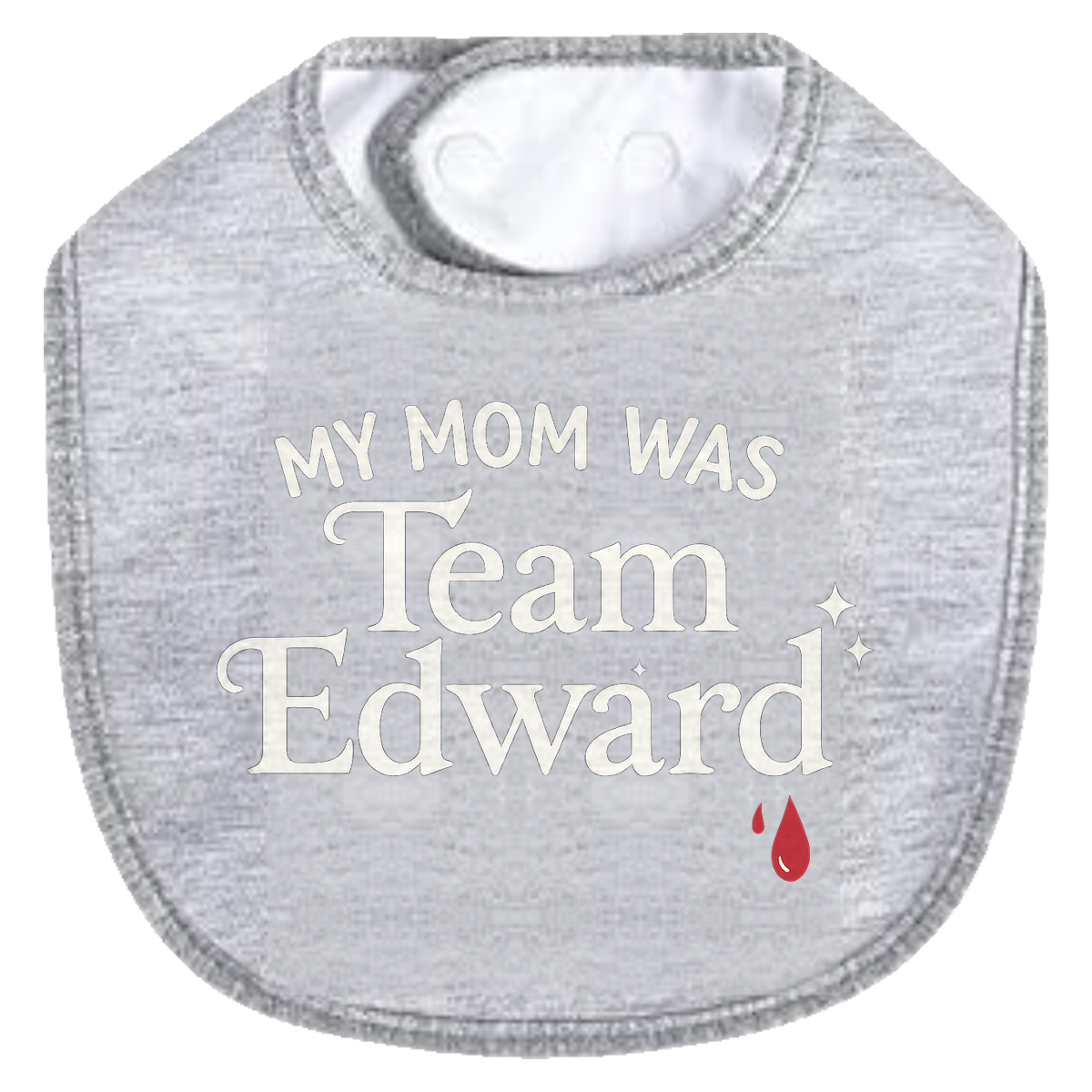 Team Edward Bib - gray