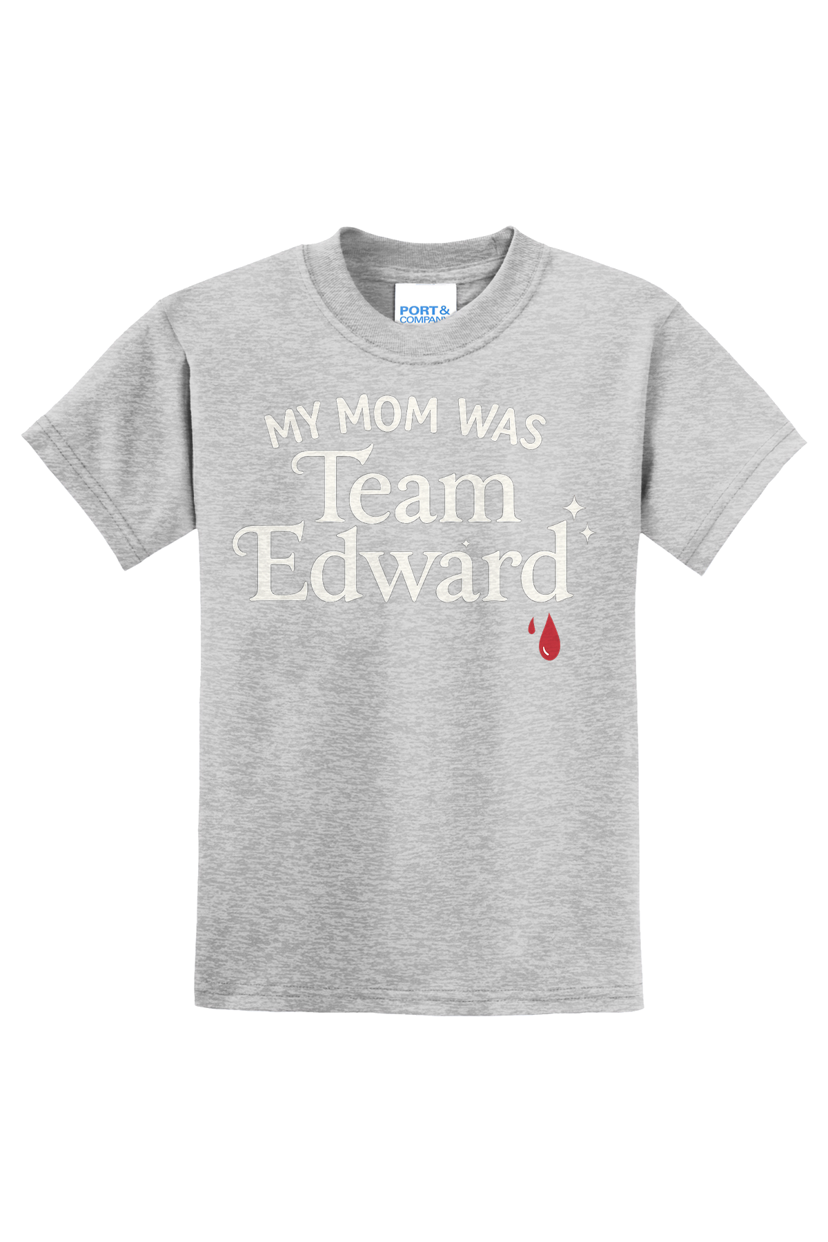 Team Edward T-Shirt - gray