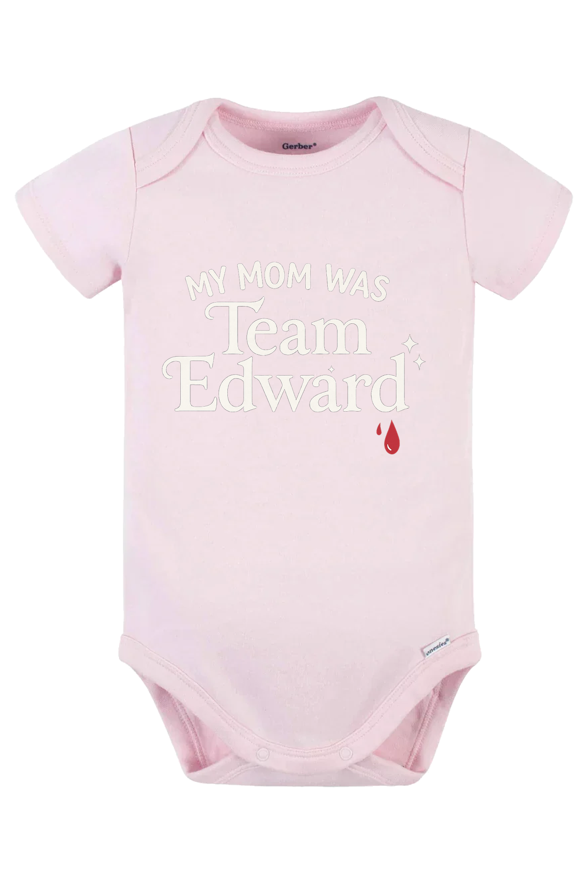 Team Edward Onesie - pink