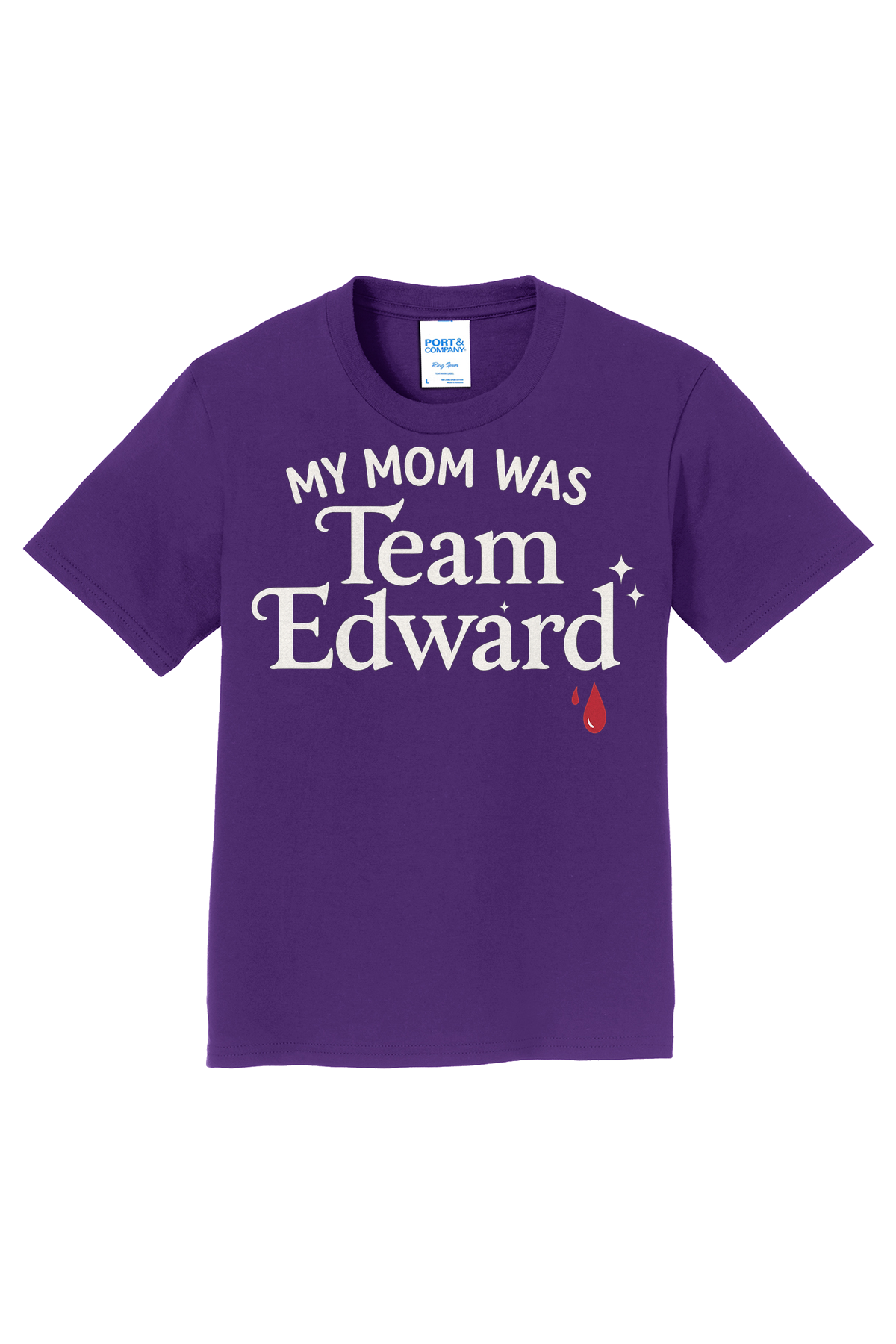 Team Edward T-Shirt - purple