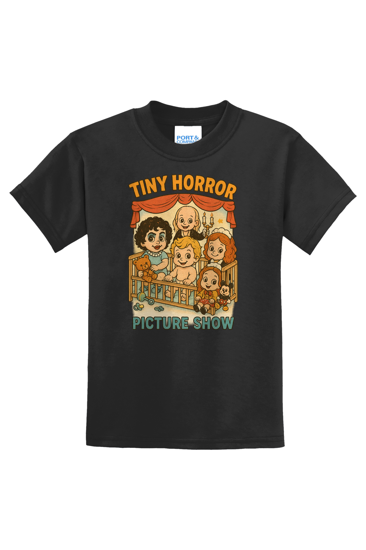 Tiny Horror Picture Show T-Shirt - black