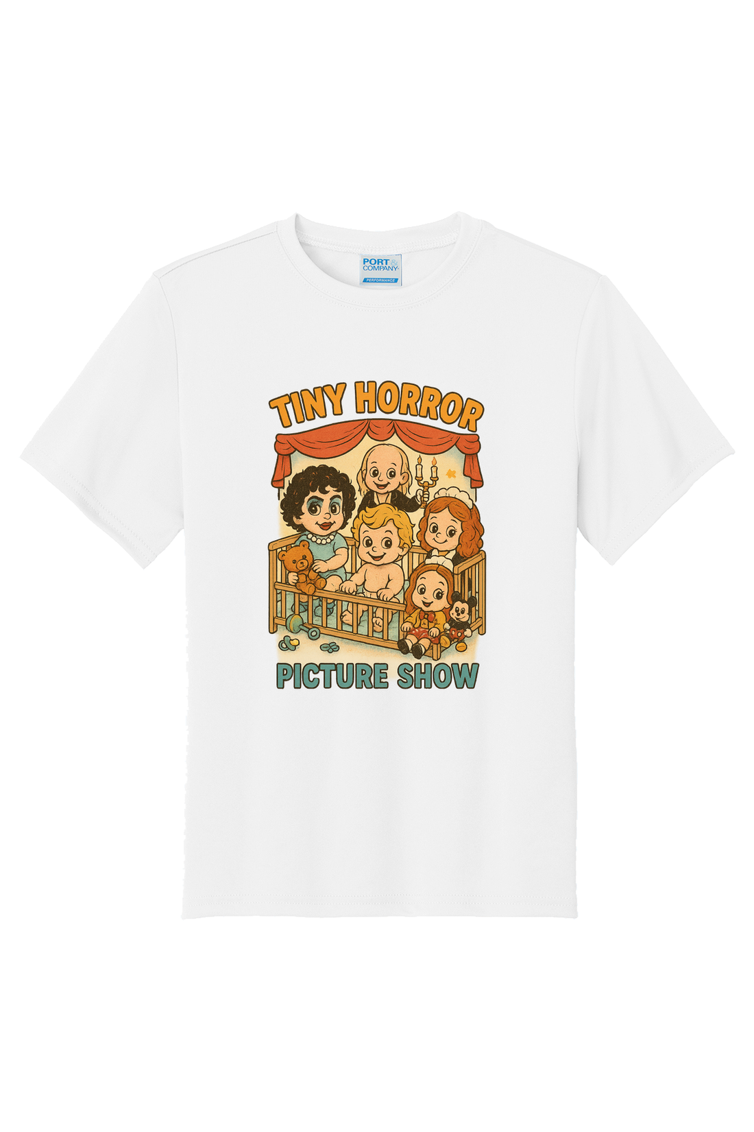 Tiny Horror Picture Show T-Shirt - white